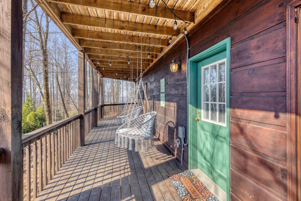 Mtn Cabin Sleeps 10 - 5 Mins To Fishing & Camping Ellijay Bagian luar foto